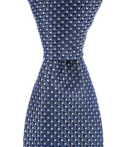 Murano Mini Diamond Neat Narrow Silk Blend Tie