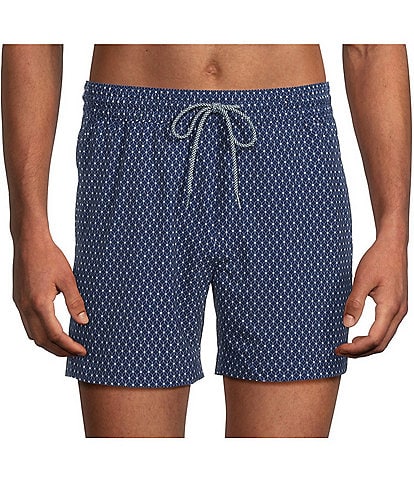 Murano Mini Lattice Geo 5" Swim Trunks