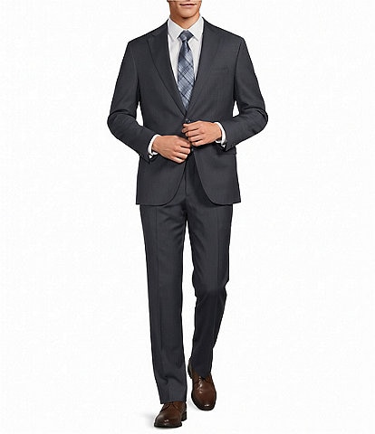 Murano Modern Fit Flat Front 2-Piece Wool Suit
