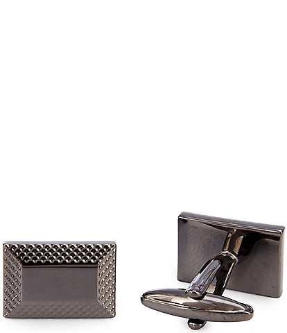 Murano Polished Scalloped Cuff Links
