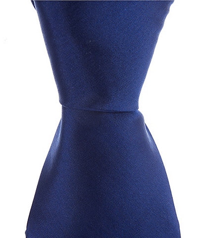 Murano Prom Solid 2 3/4#double; Woven Silk Tie