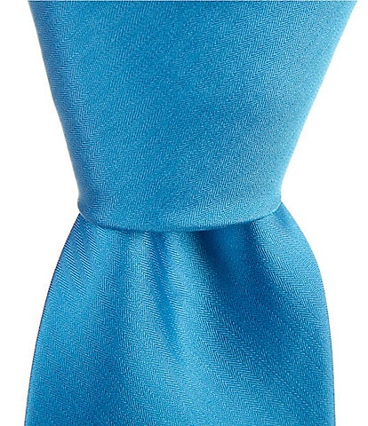 Murano Prom Solid 3#double; Narrow Silk Tie