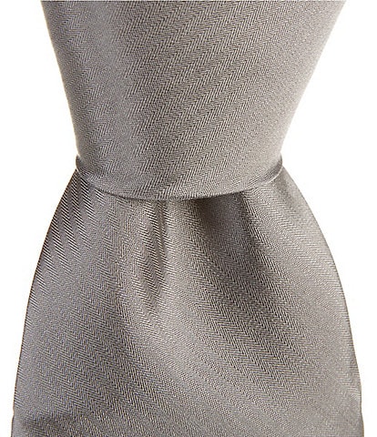 Murano Prom Solid 3#double; Narrow Silk Tie