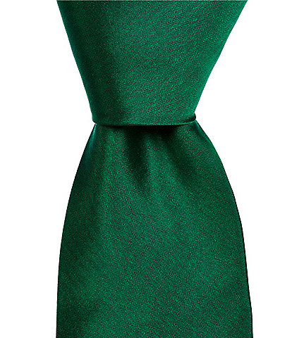 Murano Prom Solid 3#double; Narrow Silk Tie