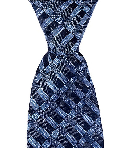 Murano Senior Geometric Print 2 3/4" Silk-Blend Tie