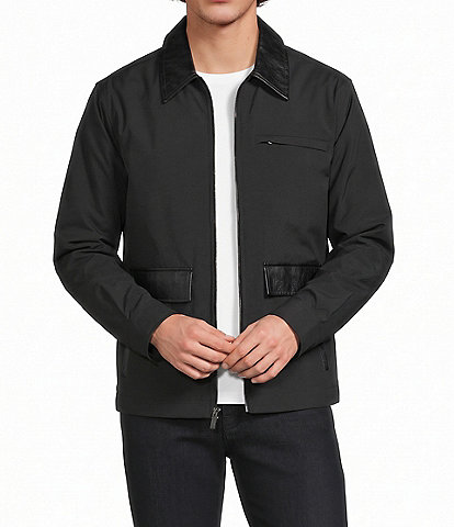 Murano Shirt Collar Bomber Jacket