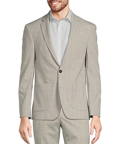 Murano Slim Fit Glen Plaid Suit Separates Jacket