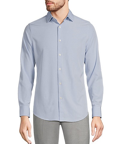 Murano Slim Fit Performance Stretch Long Sleeve Woven Shirt