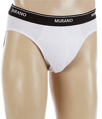 Murano Solid 3-Pack Cotton Low Rise Briefs