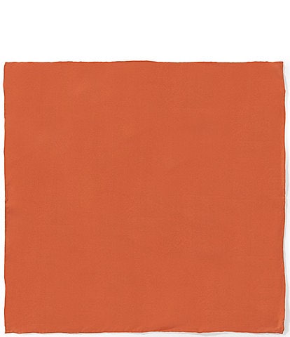 Murano Solid Silk Pocket Square