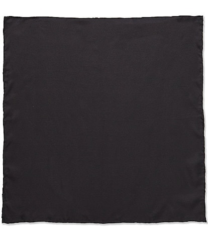 Murano Solid Silk Pocket Square
