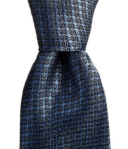 Murano Textured 3 1/8#double; Woven Silk Tie