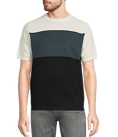 Murano Textured Snit Short Sleeve T-Shirt