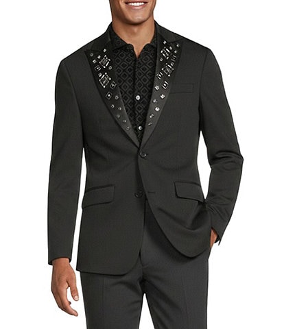 Murano The Holiday Edit Collection Slim Fit Suit Separates Jeweled Peak Jacket