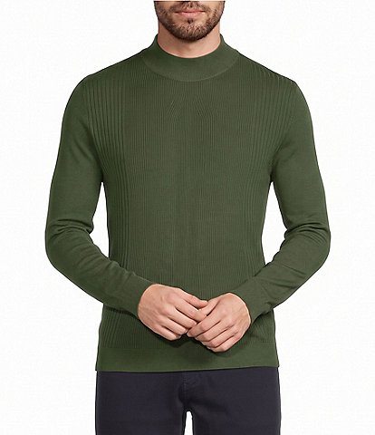 Murano The Legend Collection Ribbed Mock Neck Sweater