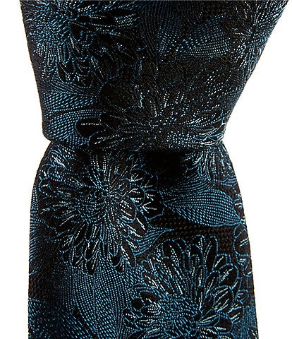 Murano Thomas Flower Burst Traditional 3 1/8" Silk Tie