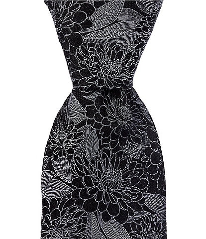 Murano Thomas Flower Burst 3 1/8" Silk Tie