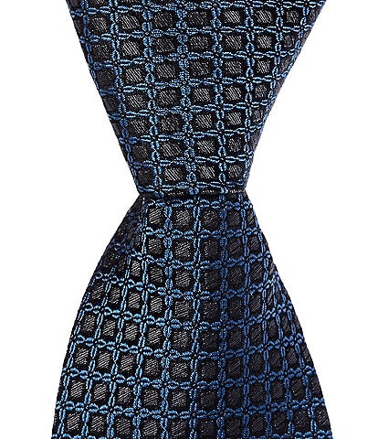Murano Tony Interlocking Neat Printed 3 1/8" Silk Tie