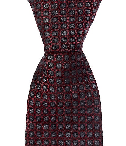 Murano Tony Interlocking Neat Printed 3 1/8" Silk Tie