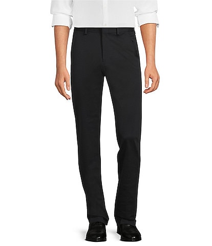 Murano Wardrobe Essentials Alex Slim-Fit Knit Suit Separates Flat-Front Dress Pants