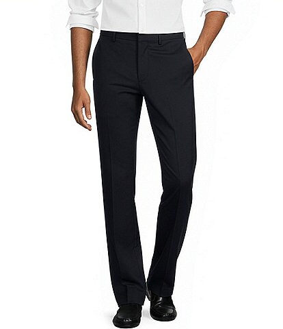Murano Wardrobe Essentials Alex Slim Fit Flat Front Washed Stretch Chino Pants