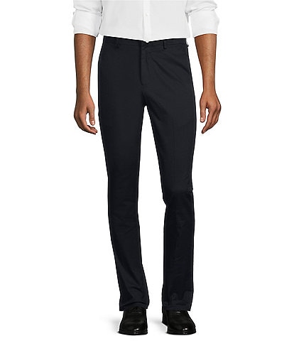 Murano Wardrobe Essentials Evan Extra Slim Fit Flat Front Tapered Leg Chino Dress Pants