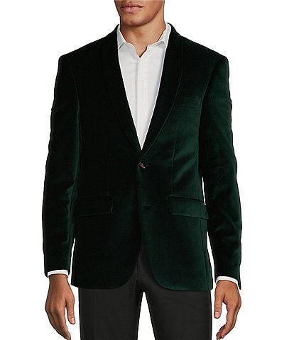 Murano Wardrobe Essentials Slim Fit Velvet Suit Separates Jacket