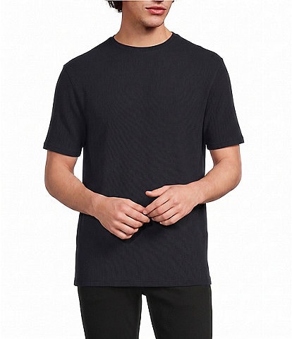 Murano Weekend Edit Short Sleeve Waffle Crew
