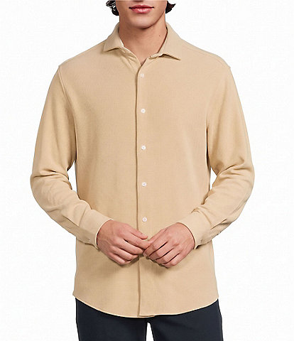 Murano Weekend Edit Waffle Coat Front Shirt