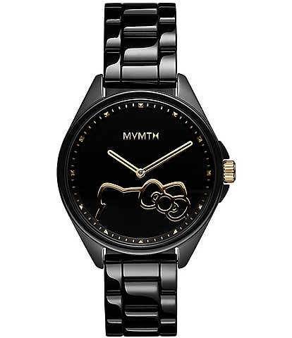 MVMT Women's Coronada Hello Kitty® Black Ceramic Bracelet Watch