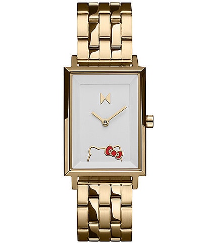 MVMT Women's Ionic Plated Gold Steel Bracelet Watch