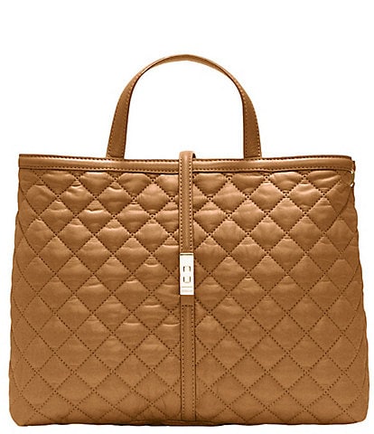 MZ Wallace Medium Astor Top Handle Turnlock Nylon Tote Bag