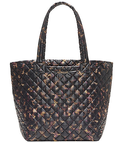 Mz Wallace Tortoise Shell Medium Metro Tote Deluxe II