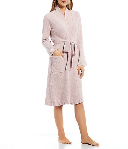 N by Natori Aura Shawl Collar Long Sleeve Wrap Robe