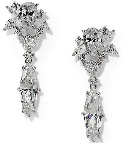 Nadri Cannes Marquise Drop Earrings