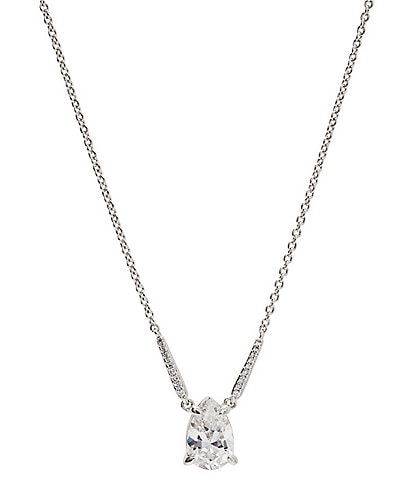 Nadri Colette Crystal Short Pendant Necklace