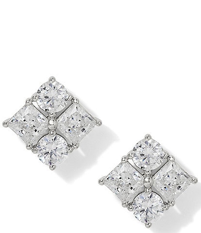 Nadri Delphine Cluster Stud Earrings