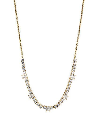 LV Swarovski Crystal Halo Pendant Necklace- BLACK/GOLD – Nomad'r Lifestyle  Company