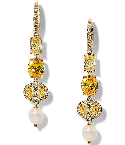 Nadri Maiden Mixed Linear Earrings
