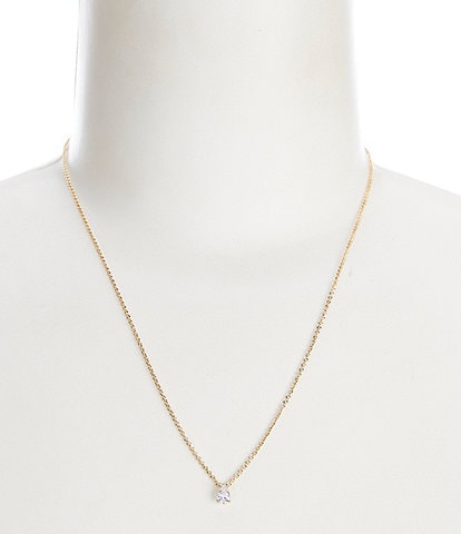 Anne Klein Flat Gold Chain Collar Necklace