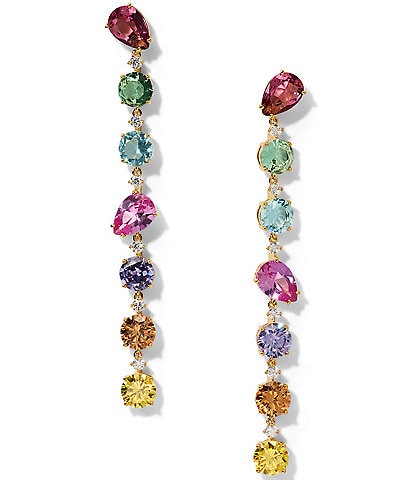 Nadri Mojito Multi Linear Earrings