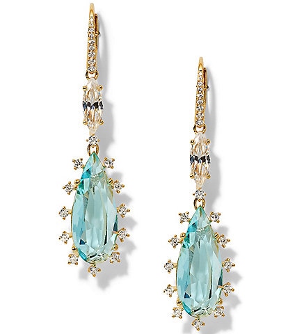 Nadri Mojito Pear Drop Earrings