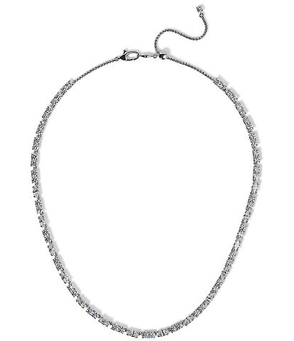 Nadri Twinnie Pattern Adjustable Collar Necklace