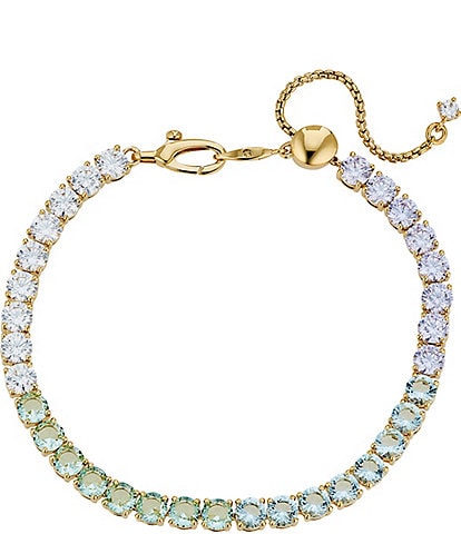 Nadri Watercolor Ombre Crystal Line Bracelet