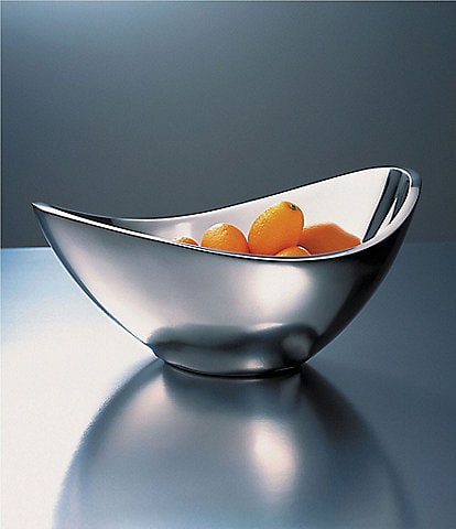 Nambe Butterfly Metal Accent Serving Bowl