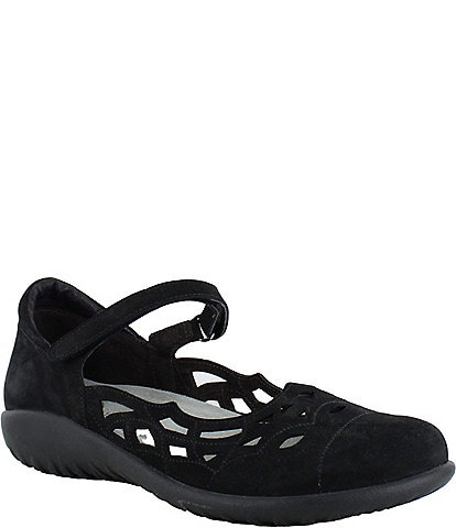 Naot Agathis Nubuck Suede Mary Jane Flats