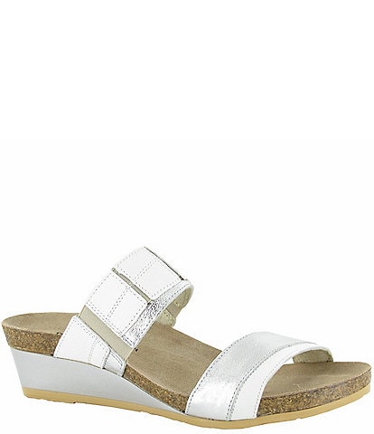 Naot Royalty Banded Wedge Sandals