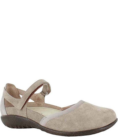 Naot Tekapo Suede Mary Jane Clogs