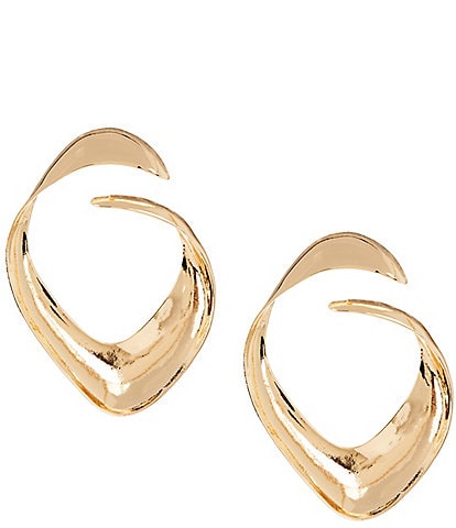 Natasha Accessories Crazy Loop Large Statement Earrings