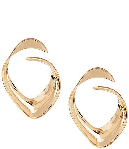 Natasha Accessories Crazy Loop Large Statement Earrings